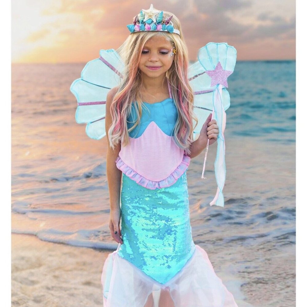 Girls Mermaid Halloween Costume 4/5T